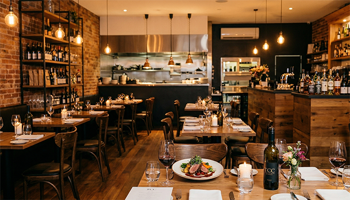 Food and hospitality website design